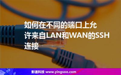 如何在不同的端口上允許來自LAN和WAN的SSH連接