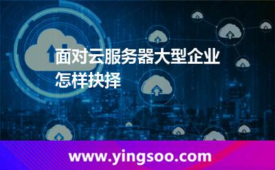 面對云服務(wù)器，大型企業(yè)怎樣抉擇