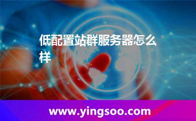 低配置站群服務(wù)器怎么樣