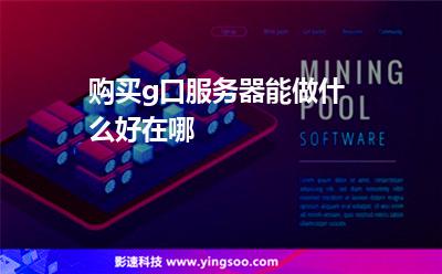購(gòu)買(mǎi)g口服務(wù)器能做什么好在哪 購(gòu)買(mǎi)g口服務(wù)器能做什么好在哪