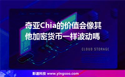 代幣正大:奇亞Chia的價(jià)值會像其他加密貨幣一樣波動嗎 代幣正大