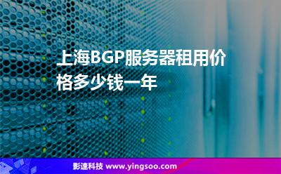 服務(wù)器上海:上海BGP服務(wù)器租用價格多少錢一年 服務(wù)器上海