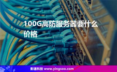 確保安全防護(hù):100G高防服務(wù)器要什么價格 確保安全防護(hù)