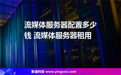 流媒體服務(wù)器配置多少錢 流媒體服務(wù)器租用  流媒體服務(wù)器配置多少錢 流媒體服務(wù)器租用