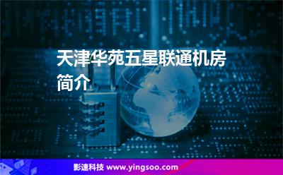 天津華苑五星聯(lián)通機(jī)房簡介 天津華苑五星聯(lián)通機(jī)房簡介