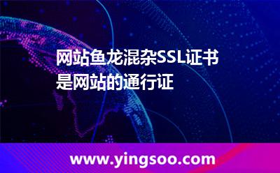 網(wǎng)站魚龍混雜，SSL證書是網(wǎng)站的通行證