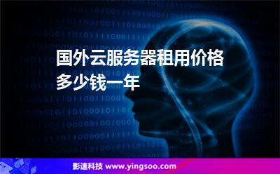 國外云服務(wù)器租用價(jià)格多少錢一年