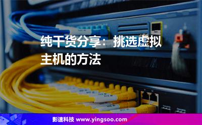 純干貨分享:挑選虛擬主機的方法 純干貨分享:挑選虛擬主機的方法