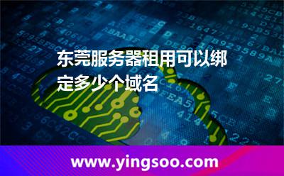 東莞服務(wù)器租用可以綁定多少個(gè)域名 東莞服務(wù)器租用可以綁定多少個(gè)域名