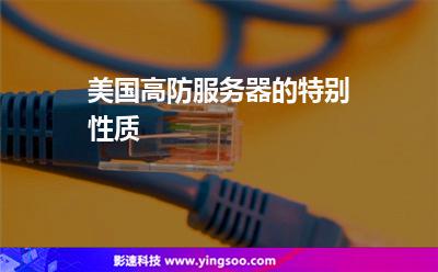 美國(guó)高防服務(wù)器的特別性質(zhì) 美國(guó)高防服務(wù)器的特別性質(zhì)