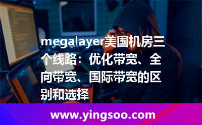 megalayer美國(guó)機(jī)房三個(gè)線路：優(yōu)化帶寬、全向帶寬、國(guó)際帶寬的區(qū)別和選擇