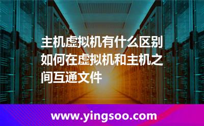 主機(jī)虛擬機(jī)有什么區(qū)別如何在虛擬機(jī)和主機(jī)之間互通文件 主機(jī)虛擬機(jī)有什么區(qū)別如何在虛擬機(jī)和主機(jī)之間互通文件
