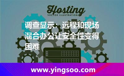 調(diào)查顯示：遠程和現(xiàn)場混合辦公讓安全性變得困難