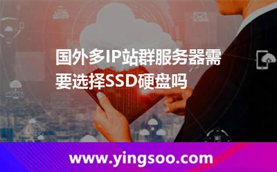 國外多IP站群服務(wù)器需要選擇SSD硬盤嗎