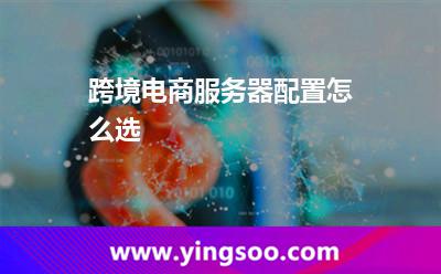 跨境電商服務(wù)器配置怎么選