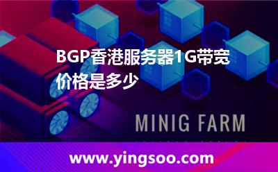 BGP香港服務(wù)器1G帶寬價格是多少