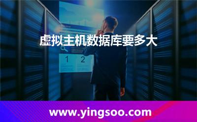 虛擬主機(jī):虛擬主機(jī)數(shù)據(jù)庫(kù)要多大 虛擬主機(jī)