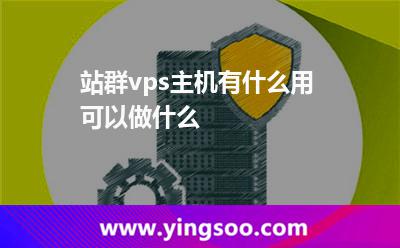 站群vps主機(jī)有什么用可以做什么