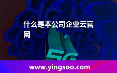 什么是本公司企業(yè)云官網(wǎng)