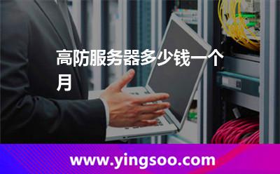高防服務(wù)器多少錢一個(gè)月