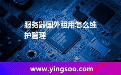 服務(wù)器國(guó)外租用怎么維護(hù)管理